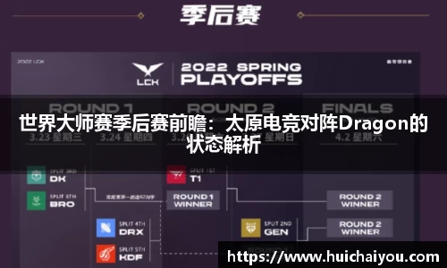 世界大师赛季后赛前瞻：太原电竞对阵Dragon的状态解析